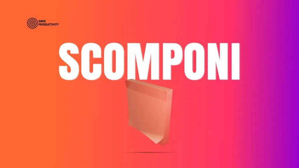 Scomponi in pezzi più piccoli