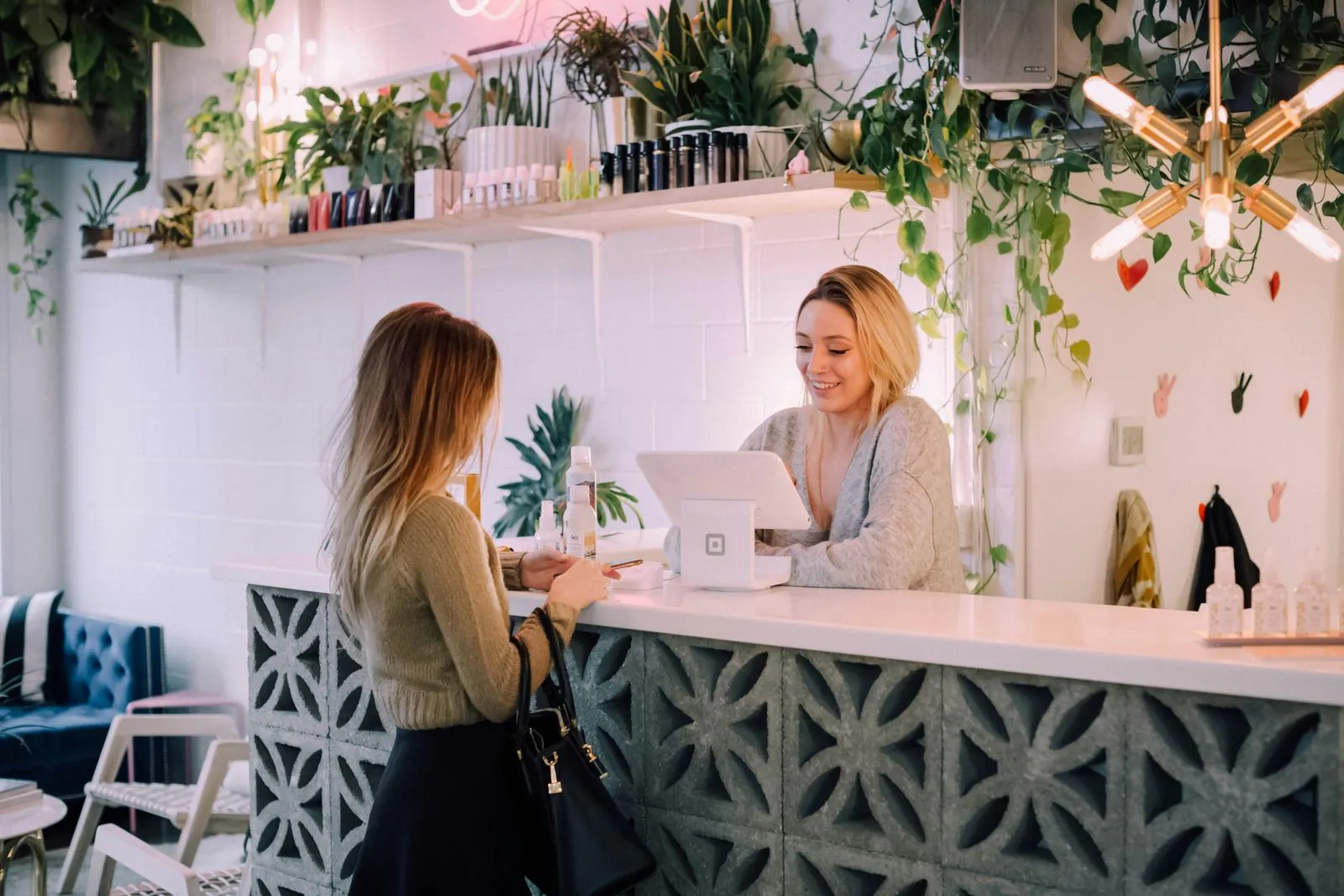 Acquisto di un cliente per la prima volta in negozio