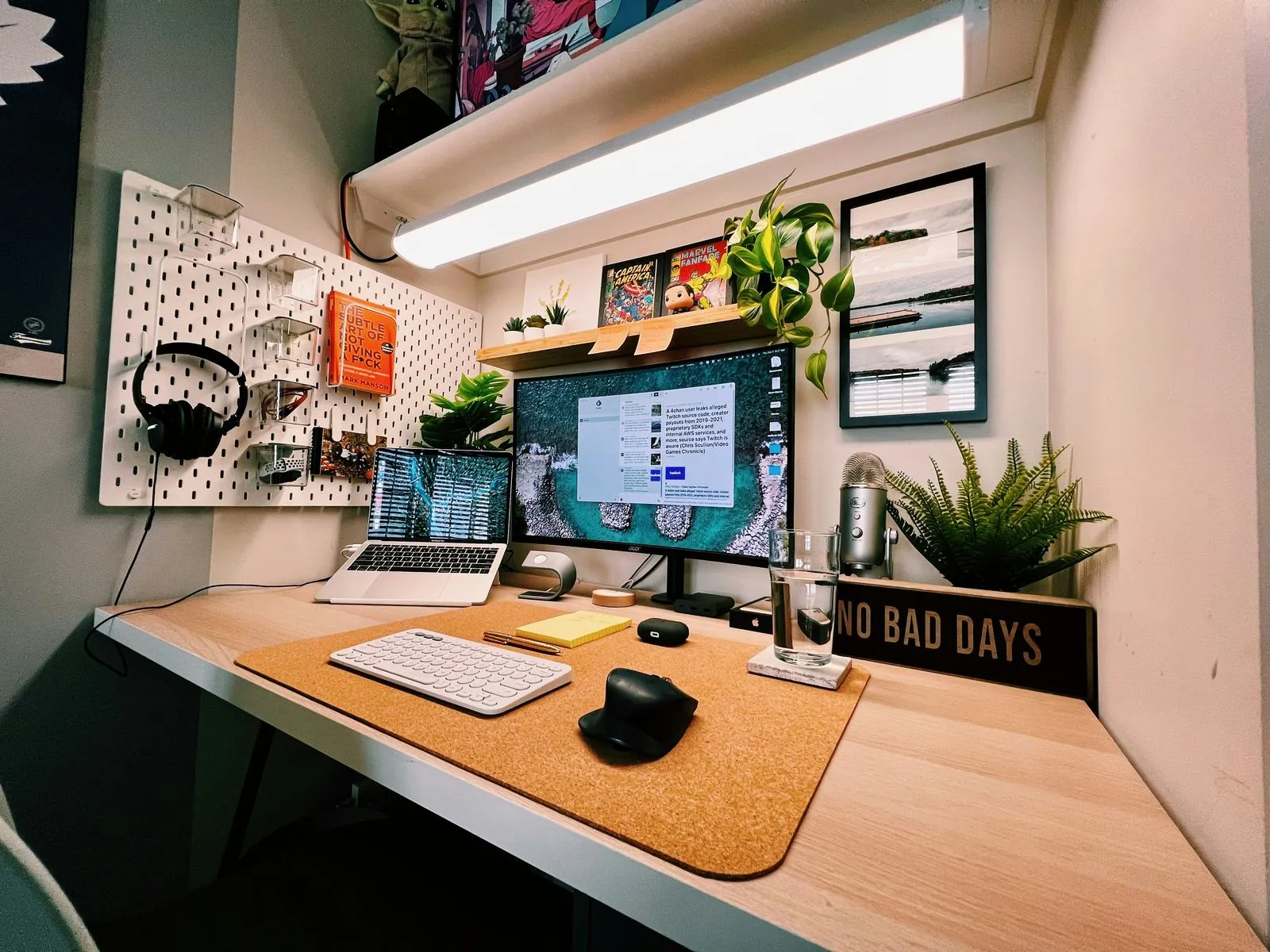 Set up lavorativo ottimizzato per la produttività