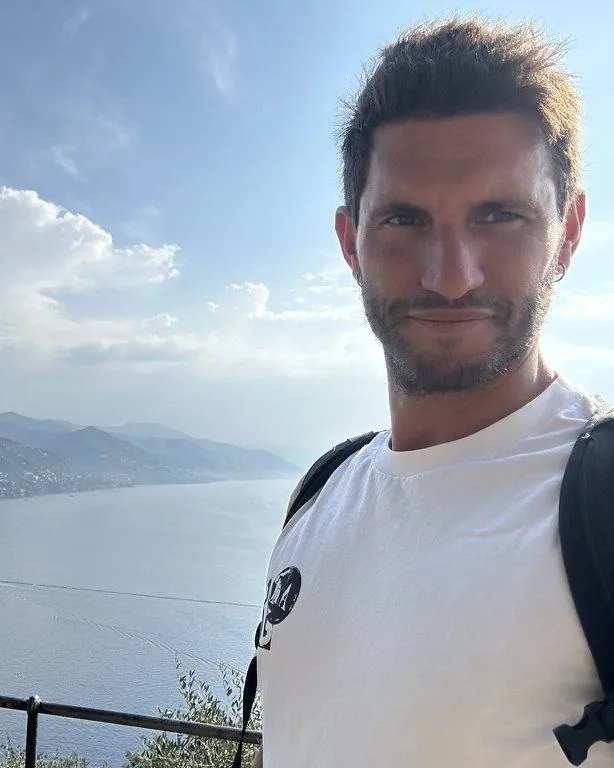 Simone Dassereto sulla costa ligure
