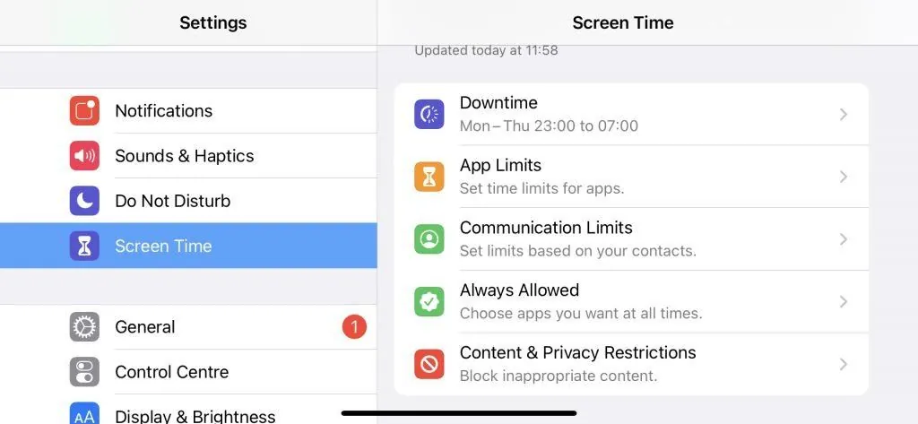 Tempo limite App
